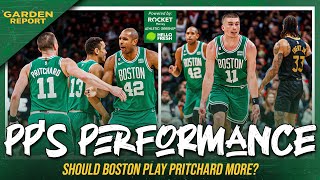Should Celtics Play Payton Pritchard MORE?