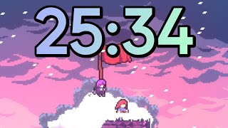 Celeste Any% Speedrun in 25:34.658