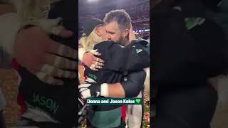Donna and Jason Kelce ❤️