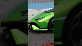 ‼️ウラカン3台続き😍 #automobile #aventador #fast