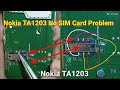 nokia ta1203 no sim card problem....