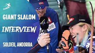 🏆 Mikaela SHIFFRIN gets emotional during a very special interview | Soldeu | FIS Alpine |