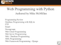 PYTHON TUTORIALS: EPISODE 1 - INTRODUCTION TO PYTHON WEB PROGRAMMING