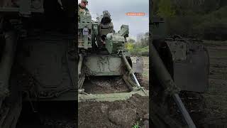 💥 Далекобійна артилерія ЗСУ веде вогонь по позиціях РФ на Донбасі | САУ 2С7 «Піон» в роботі