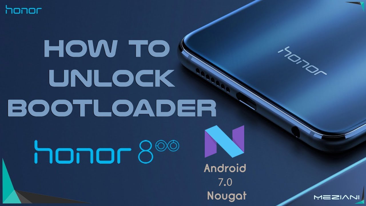 How To Unlock Bootloader Honor 8 And Huawei [OFFICIAL] - YouTube