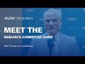 Meet the EULAR Research Committee Chair, Prof. Ronald van Vollenhoven