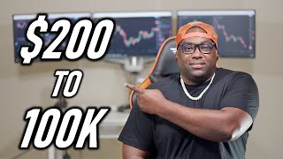 Trader Turns $200 Into $100k Scalping US30 Aggressively