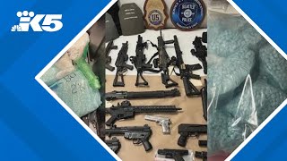 10 arrested in major drug, gun trafficking bust
