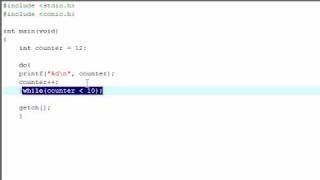 C Programming Tutorial - 9 - Do While Loops