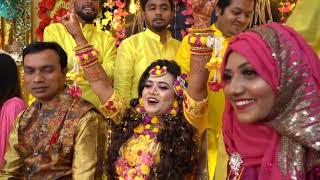 Mala's Holud Dance & Gaye Holud Ceremony