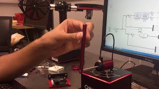 Inverted Pendulum: LQR Tracking a Square Wave Input