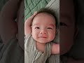 굿모닝 두두👶 생후62일 아기 두두 baby cute 육아 존귀탱 귀여운아기 기지개 주말아침