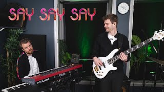 Say Say Say - Michael Jackson \u0026 Paul McCartney ROCK cover (w/horn section)