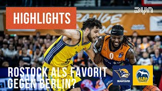 Highlights: ROSTOCK SEAWOLVES - ALBA BERLIN (Saison 2024/25) | easyCredit BBL