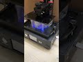 Timelapse of onimask #3 with clear liquid resin printed on my @ANYCUBIC3D  Photon Mono X2