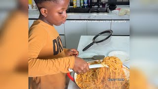 My son makes better pasta than me😩. Full creamy coconut pasta recipe.