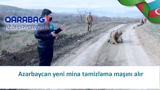 Vətən müharibəsi zamanı düşmən geri çəkilən zaman yollarda maneələr qurub (27.01.2021)