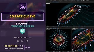 3D Particle Eye in After Effects | Easy