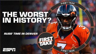 Russell Wilson to Denver was THE WORST TRADE IN NFL HISTORY?! | First Take