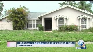 Proposal to increase code enforcement fines