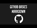 Github Basics: Markdown