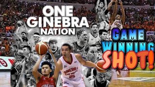 Ginebra All Game-Winning Shots!| Compilations of BUZZER BEATERS!!!