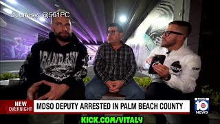 Miami-Dade Sheriff's Office deputy faces charge in Palm Beach County