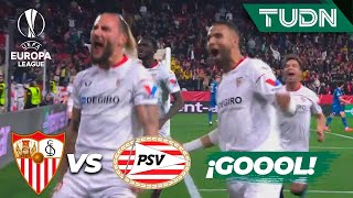 ¡GOLEADA! Gudelj anota golazo| Sevilla 3-0 PSV | UEFA Europa League 22/23-8vos | TUDN