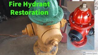Restoration of an old Fire Hydrant