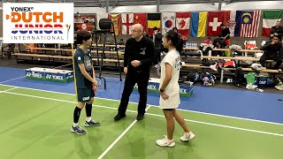 QF, WS, 🇰🇷 Kim Bo Hye vs. 🇹🇭 Anyapat Phichitpreechasak - Yonex Dutch Junior Intl. 2024