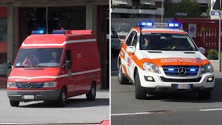 Bozen - Einsatzfahrten Feuerwehr \u0026 Rettungsdienst