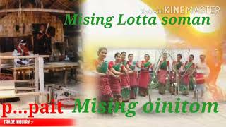 Mising Lotta soman oinitom video //simen mukh //