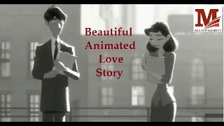 Hindi animated love story || Remix song || by Maahi World