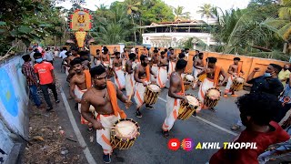 Star Brothers Singarimelam #rocking @ Prakkulam Sree Kumaramangalam Temple🧡#kerala #kollam