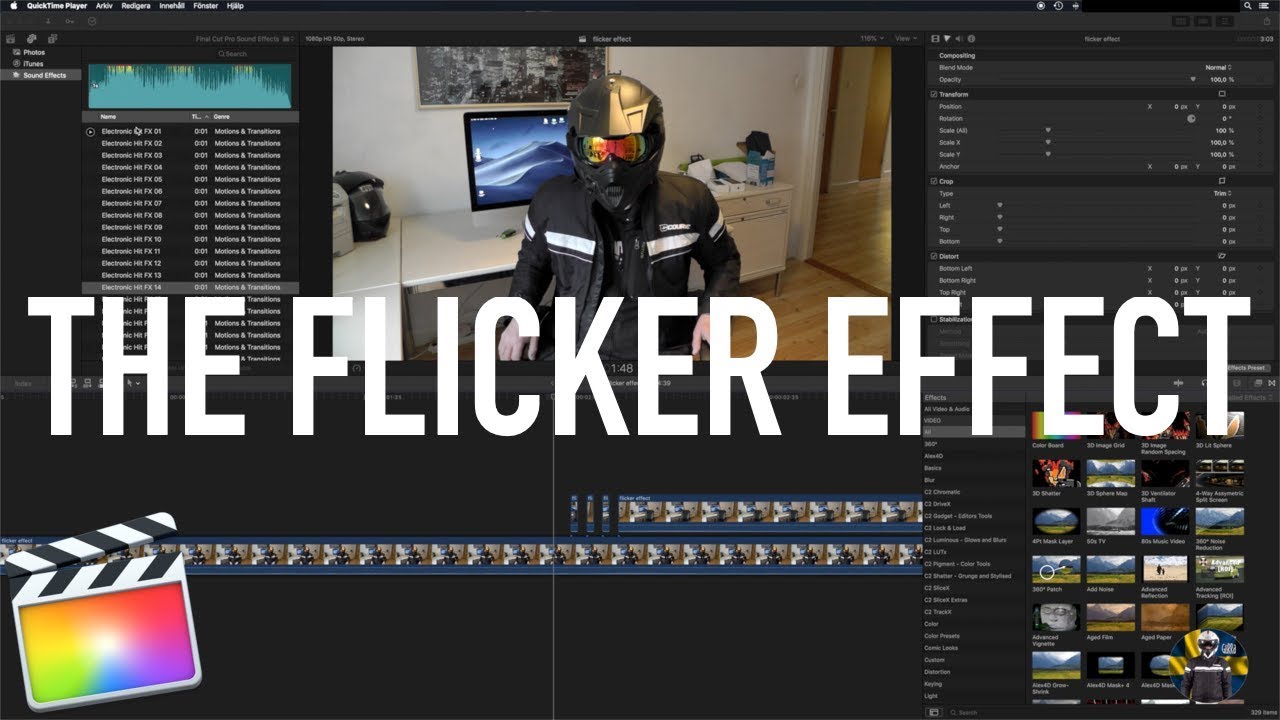 The Flicker Effect Tutorial Youtube