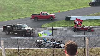 350 Supermodified Feature @ Hudson Int’ Speedway July 21,2024