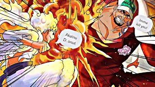 When Akainu becomes a Donut! | One Piece Skit