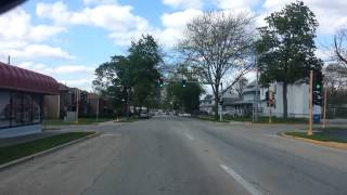 A Drive up Harrison in Kankakee Illinois.