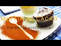 Muffin al cacao con cuore di cioccolato