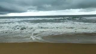 Dhabaleswar beach, Berhampur.... Where sky meets ocean....