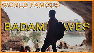 BADAMI CAVES #BADAMICAVES