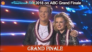 Maddie Poppe & Caleb Lee Hutchinson Get Hawaii Vacation Prize Top 2 American Idol 2018  Grand Finale