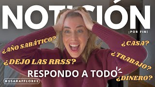 ¡ME VOY A VIVIR A OTRO PAÍS!✈️ |Casa, Fechas, Dinero, Trabajo... ✨¡¡RESPONDO A TODO!!✨