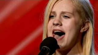Annsofi Pettersen X-Faktor 2010 - sings Etta James' At last