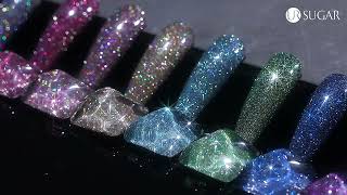 UR SUGAR Reflective Glitter Gel set