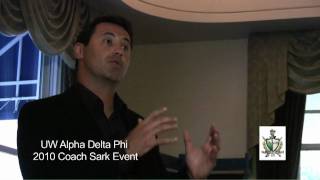 Coach Sark Speech - 2010 UW Alpha Delta Phi - Coach Sark Event