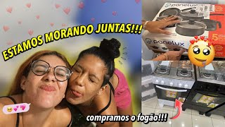 ESTAMOS MORANDO JUNTAS!! (compramos o fogão)