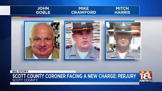 Scott County Coroner Facing A New Charge: Perjury