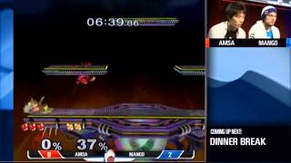 MLG Anaheim 2014 - aMSa (Yoshi) v Mango (Fox) - Super Smash Bros Melee