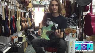 Jacob plays Tokai Guitar